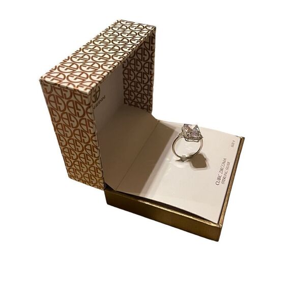 NWT Giani Bernini Sterling Silver cubic zirconia ring size 9 - Picture 4 of 8